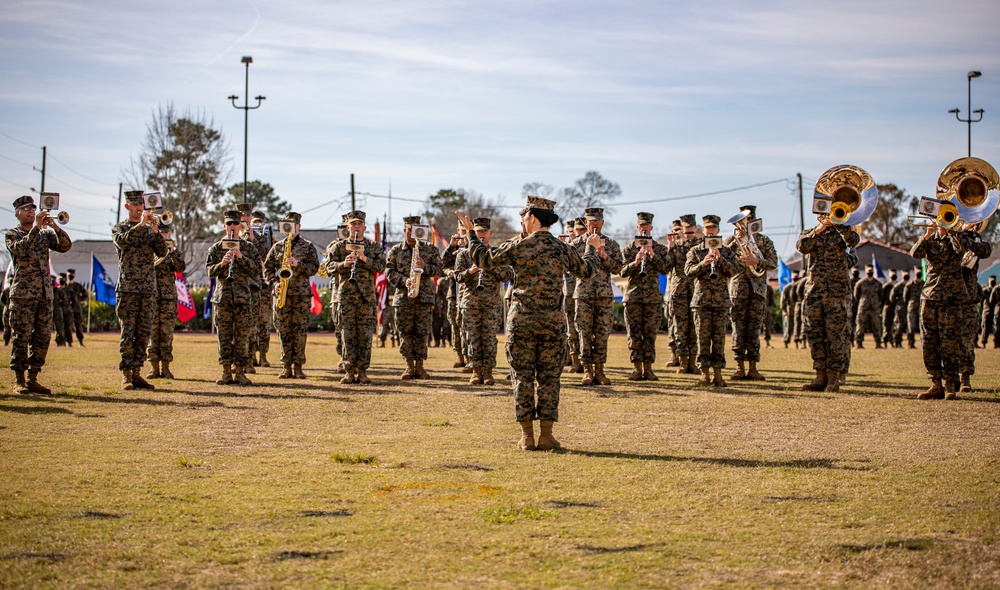 MARFORRES sergeant major relief and appointment, retirement ceremony