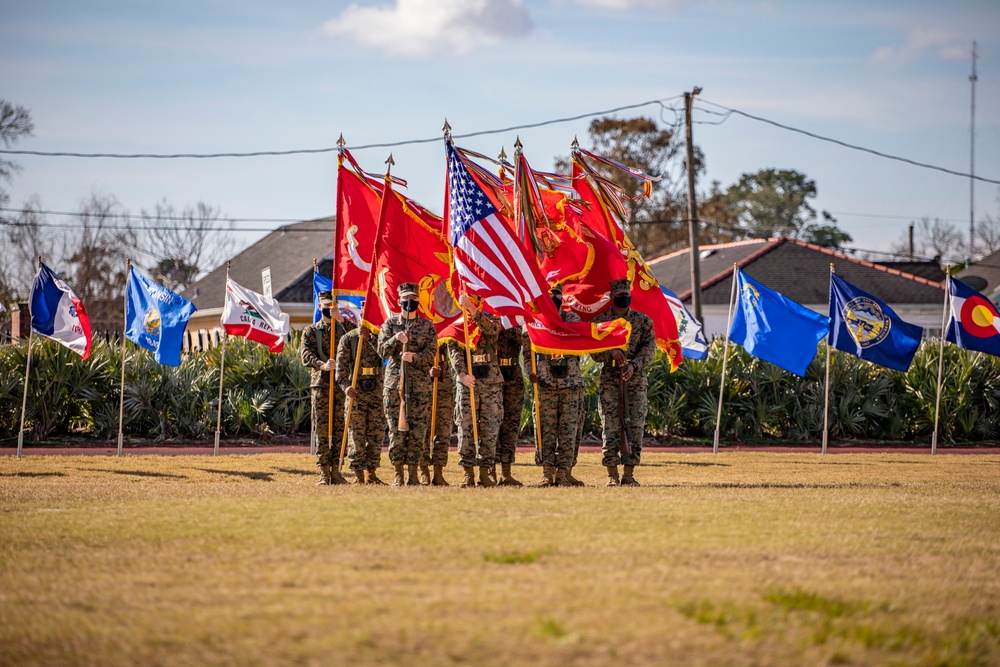 MARFORRES sergeant major relief and appointment, retirement ceremony