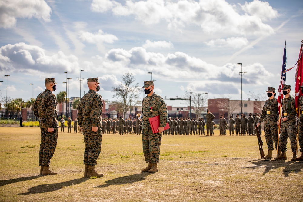 MARFORRES Sgt. Maj. Relief and Appointment