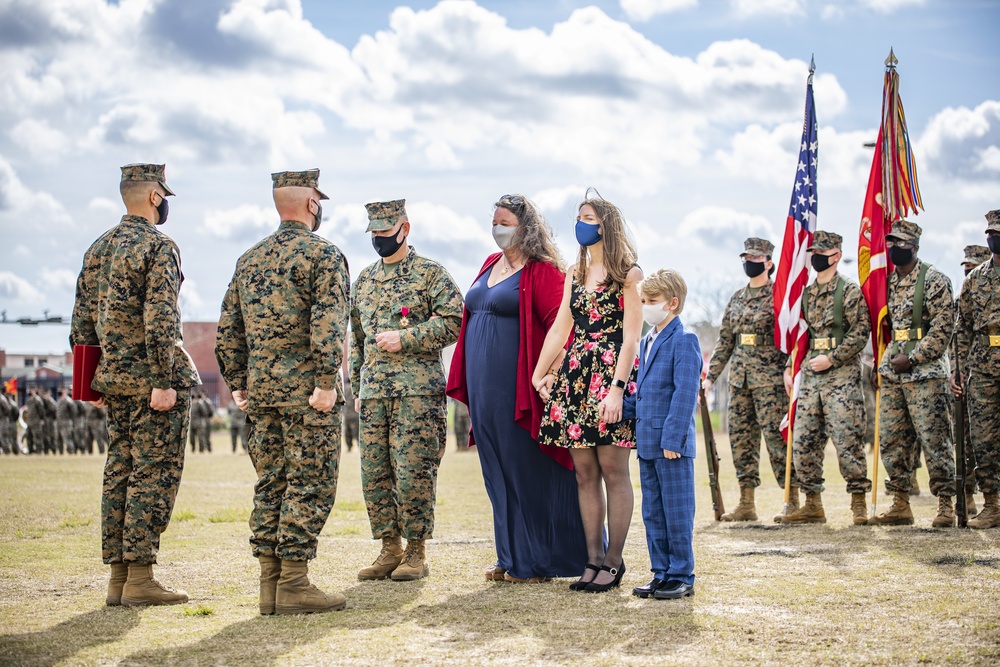 MARFORRES Sgt. Maj. Relief and Appointment