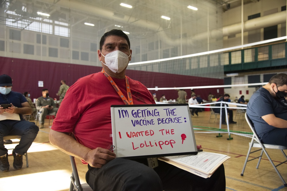 COVID-19 Vaccinations underway at Laughlin Air Force Base