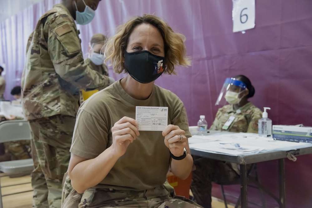 COVID-19 Vaccinations underway at Laughlin Air Force Base