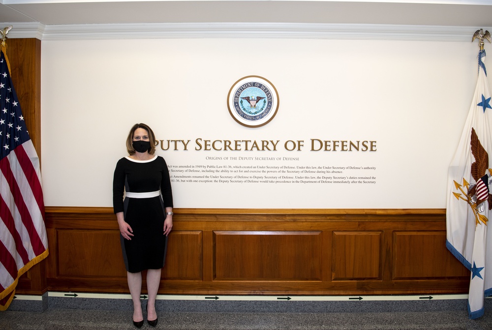 Deputy Secretary of Defense Dr. Kathleen H. Hicks arrives at Pentagon