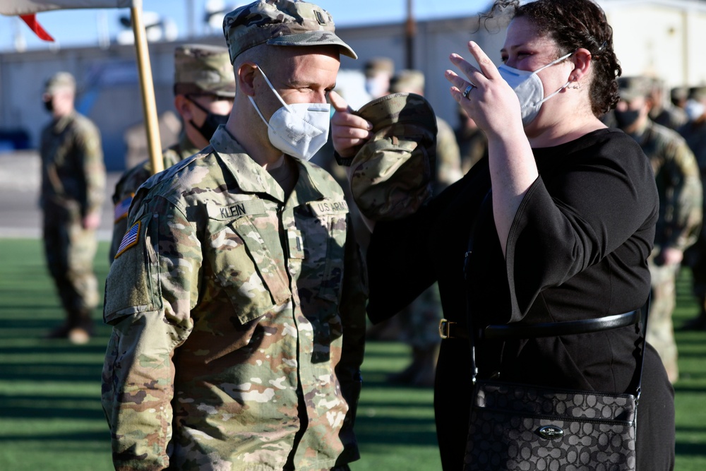 1st Lt. Klein’s Promotion Ceremony