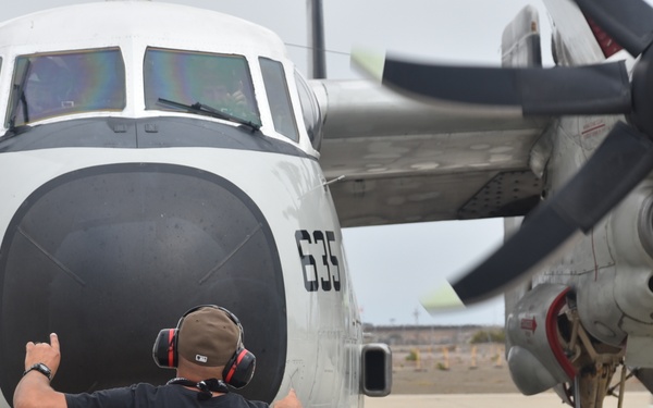 FRCSW Inducts Last C-2A Greyhound for PMI-3