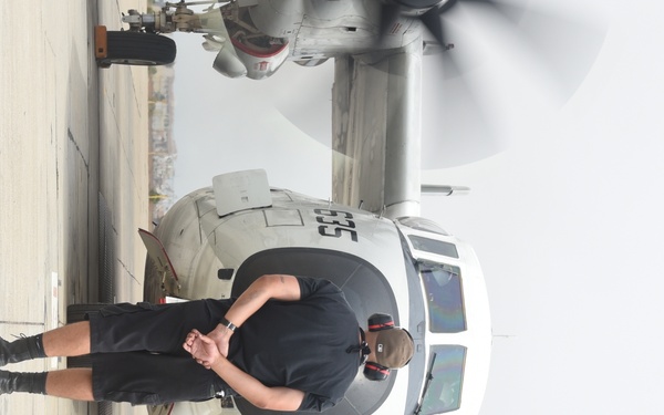 FRCSW Inducts Last C-2A Greyhound for PMI-3