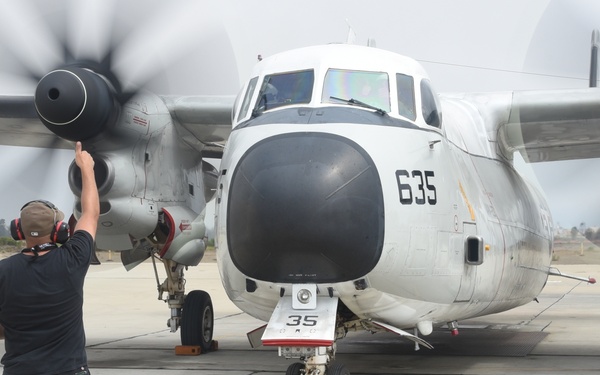 FRCSW Inducts Last C-2A Greyhound for PMI-3
