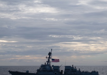 Nimitz and Theodore Roosevelt Carrier Strike Groups Conduct Dual Carrier Operations