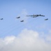 Combined forces conduct flyover for Cope North 2021