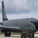 Iowa Air National Guard KC-135 land at Andersen Air Force Base