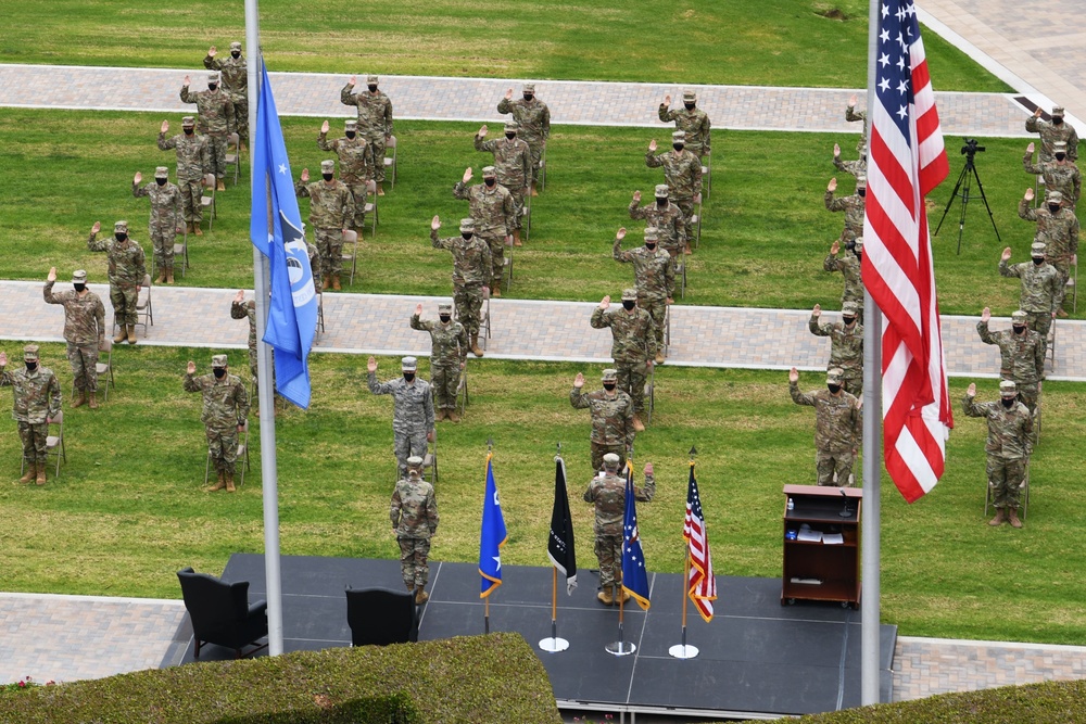 LAAFB hosts U.S. Space Force ceremonial transfer events