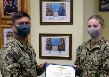 Fairhope native is CSG7's Bluejacket of the Year