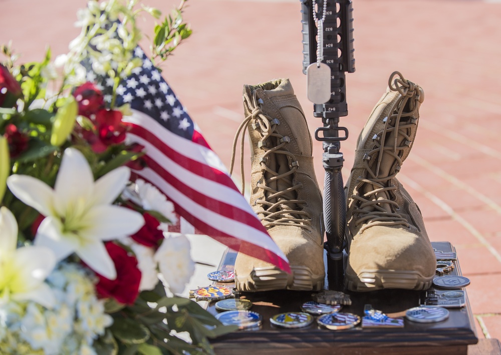 Idaho National Guard pays its respects to the three fallen pilots in the Feb. 2 Black Hawk crash