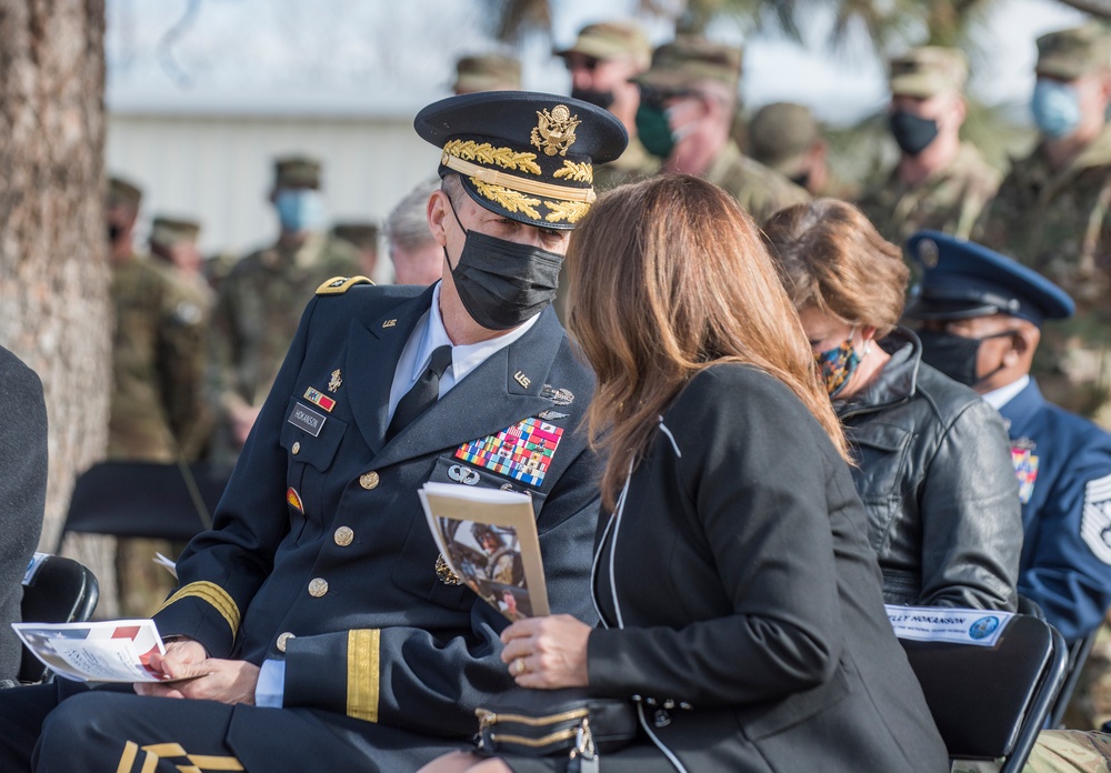 Idaho National Guard pays its respects to the three fallen pilots in the Feb. 2 Black Hawk crash