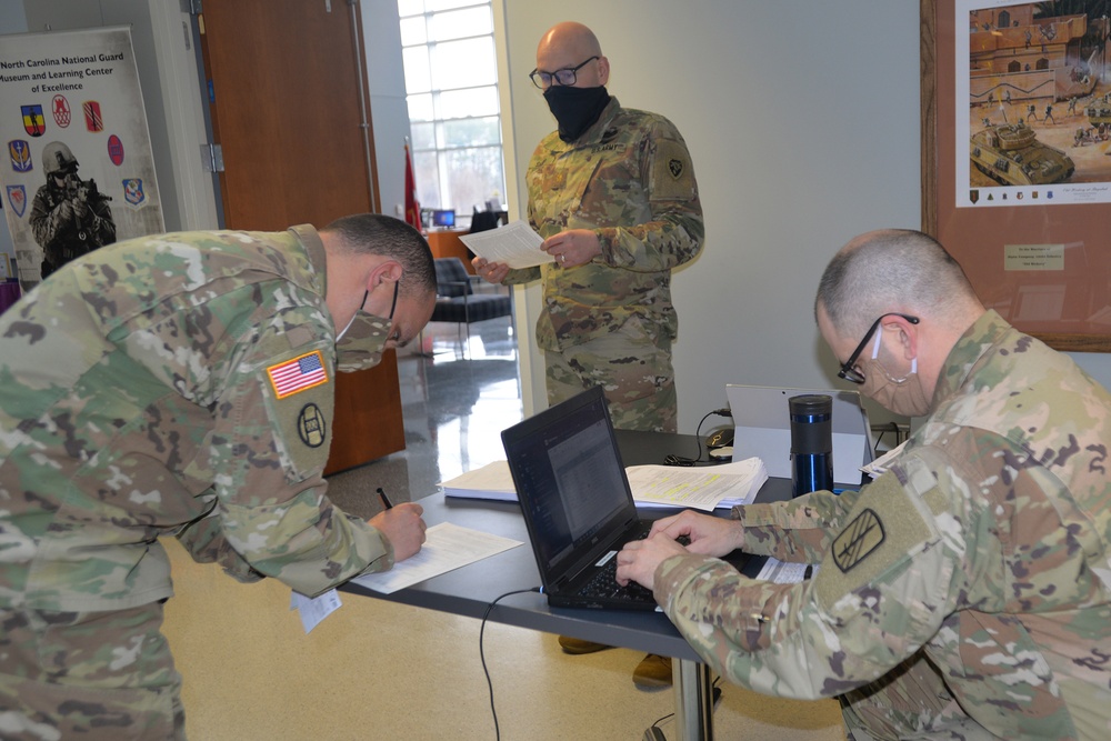 NC Guard Sustainment Brigade February Drill