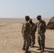 Task Force Spartan Public Affairs Soldiers receive coin, Iron Union 14
