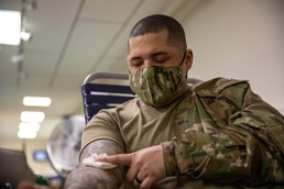 500th Engineer Support Company brings blood drive to Grafenwoehr