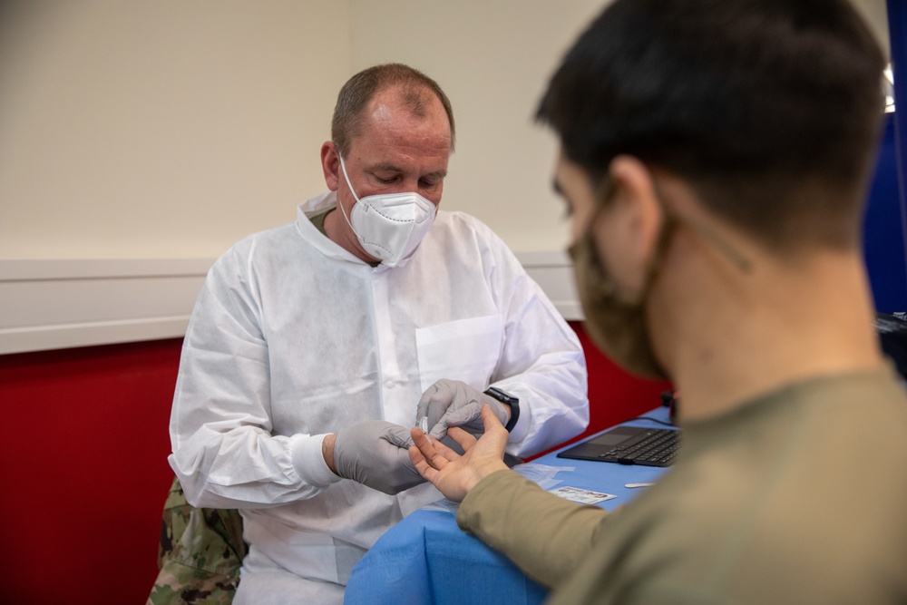 500th Engineer Support Company brings blood drive to Grafenwoehr