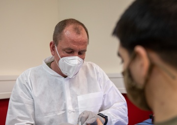 500th Engineer Support Company brings blood drive to Grafenwoehr