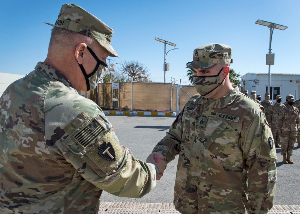 Sgt. Sean Bardes promoted to Staff Sgt.
