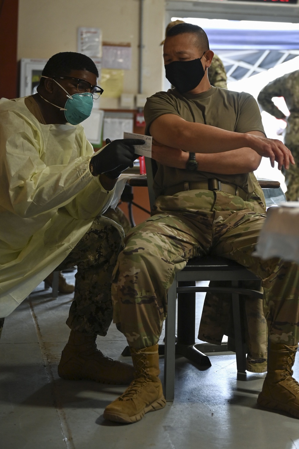 COVID-19 Vaccine Arrives at Camp Lemonnier