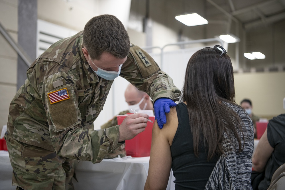“Joint Task Force Bronco:” a community partner for COVID-19 vaccines