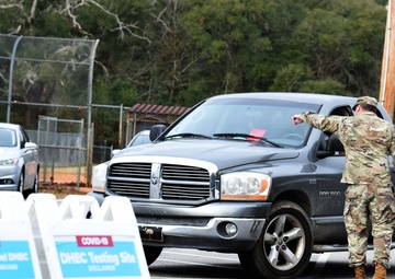 South Carolina National Guard expedites COVID-19 testing at Camden site