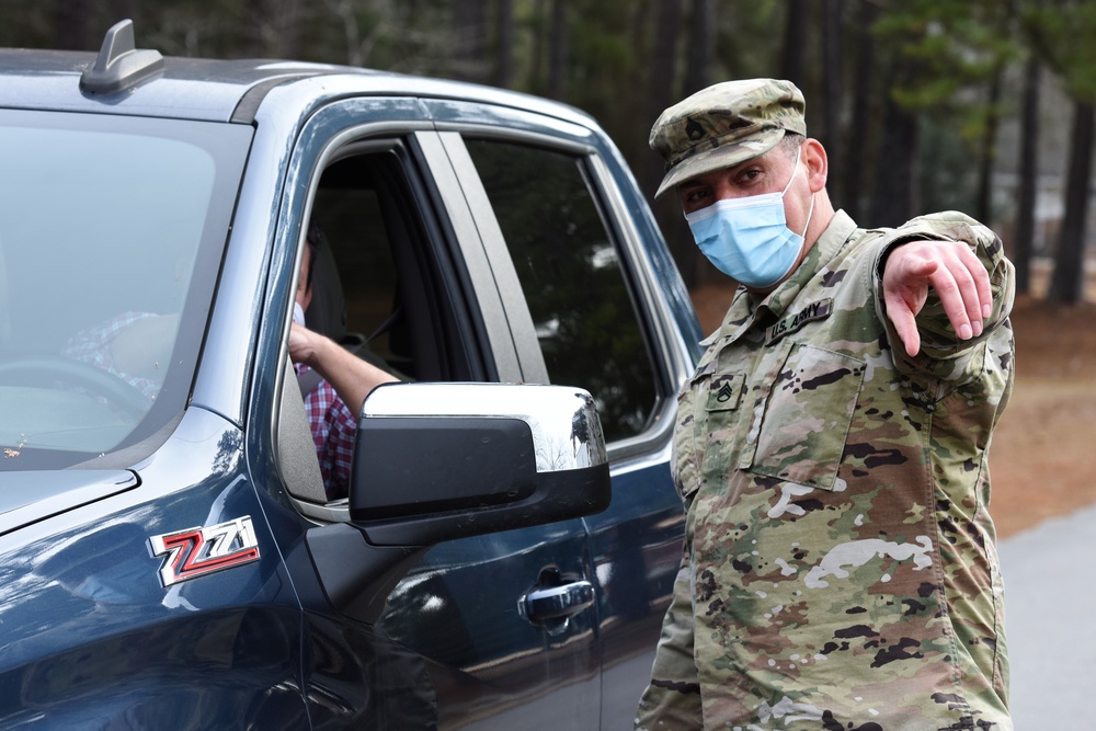 South Carolina National Guard expedites COVID-19 testing at Camden site