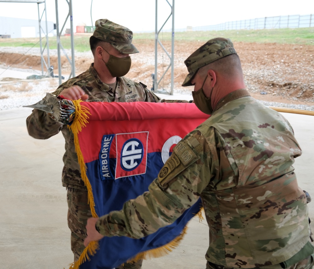 2BCT, 82nd ABN transfers authority of its mission supporting Operation Inherent Resolve