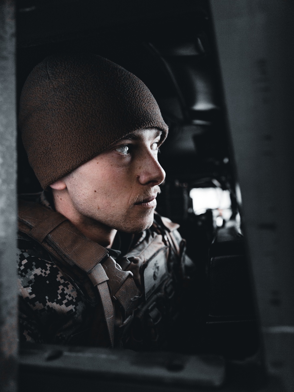 Que the Music: MRF-E Marines Conduct Tactical-Slippery-Road Training