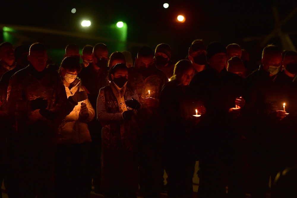 Flight-line Vigil for Crew in Fatal Black Hawk Crash
