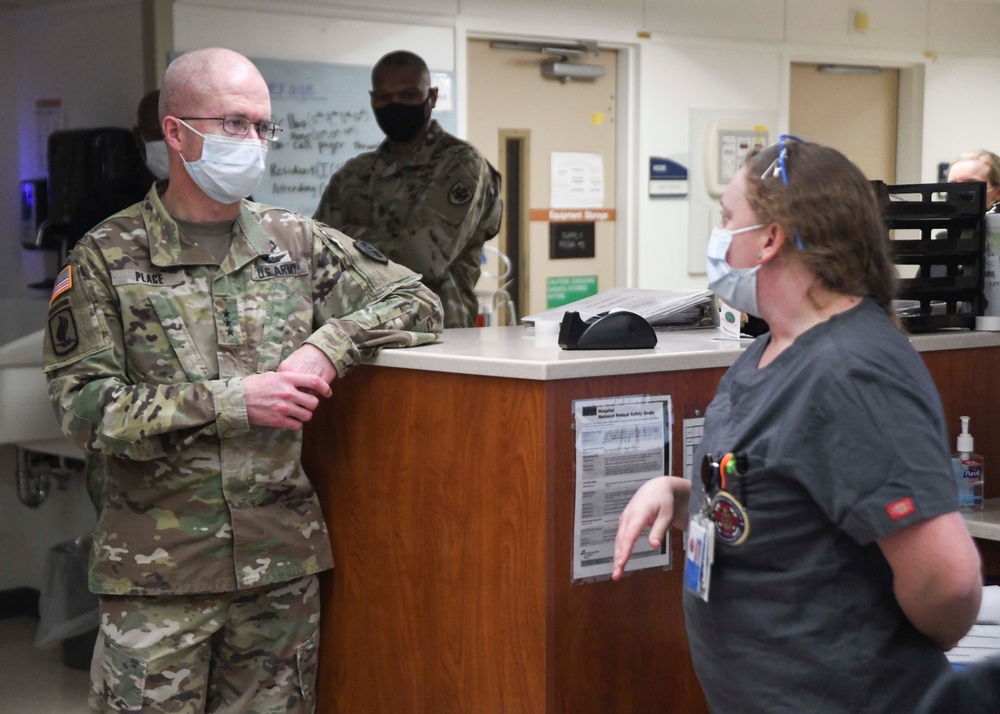 Defense Health Agency leaders visit NMCCL