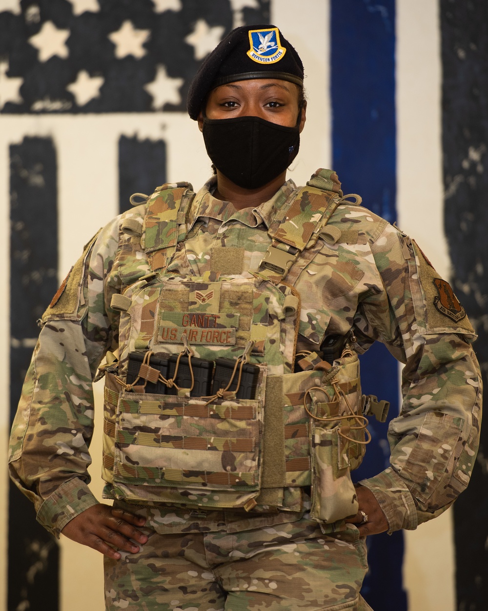 Photo of Georgia Air National Guard Airman for Black History Month 2021