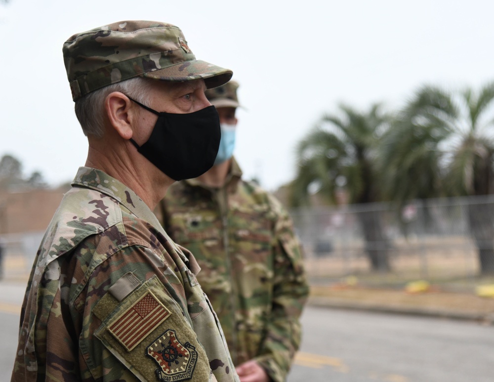 DVIDS Images Expeditionary Command commander visits Joint Base