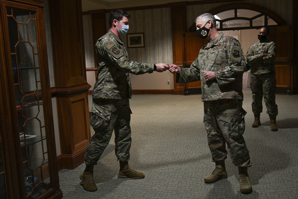 Expeditionary Command commander visits Joint Base Charleston