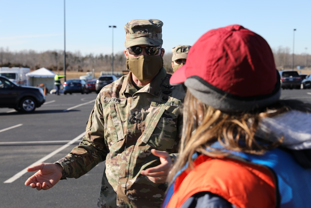 Maryland's TAG visits Charles County mass vaccination drive-thru