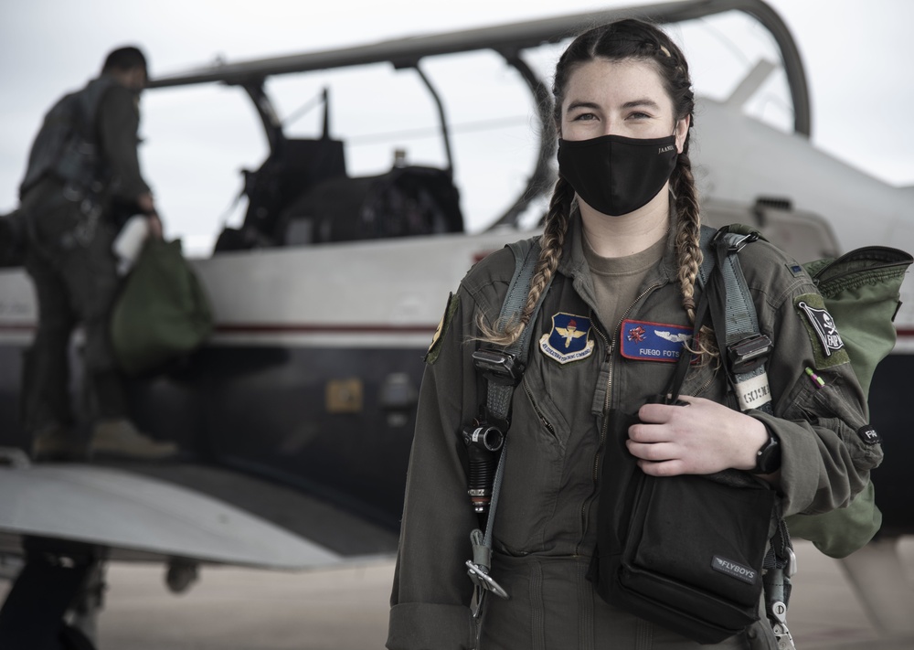 Instructor Pilot 1st Lt. Sarah Fotsch Talks New Hair Regulation