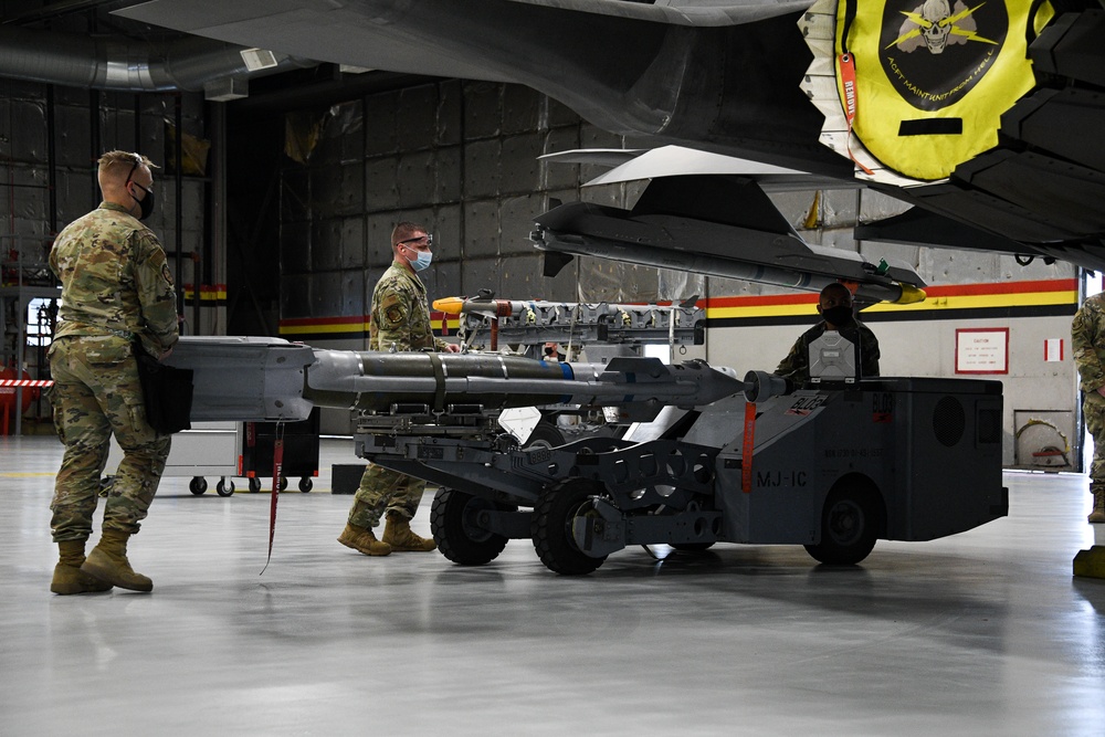 Airmen compete in annual weapons loading competition