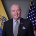 New Jersey Governor Philip D. Murphy speaks to New Jersey Air National Guard members virtually via video teleconference