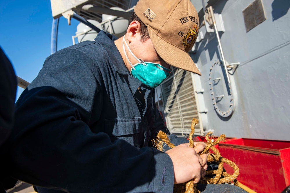 Vella Gulf conducts C2X