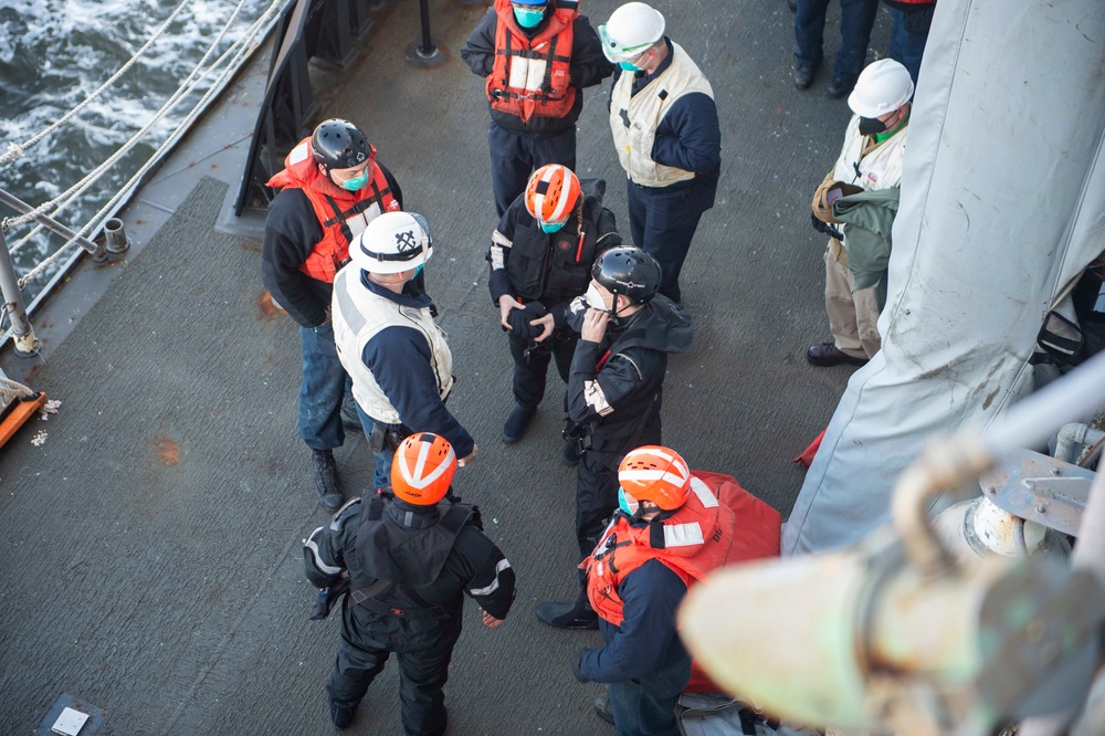 Vella Gulf conducts C2X