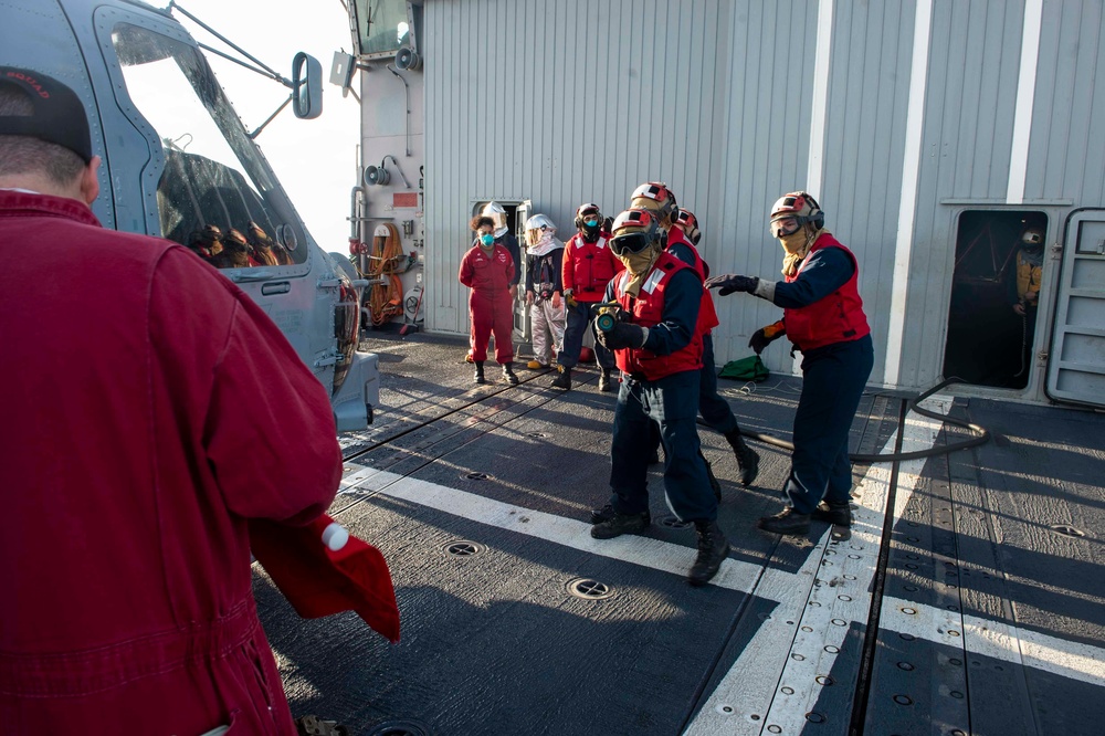 Vella Gulf conducts C2X