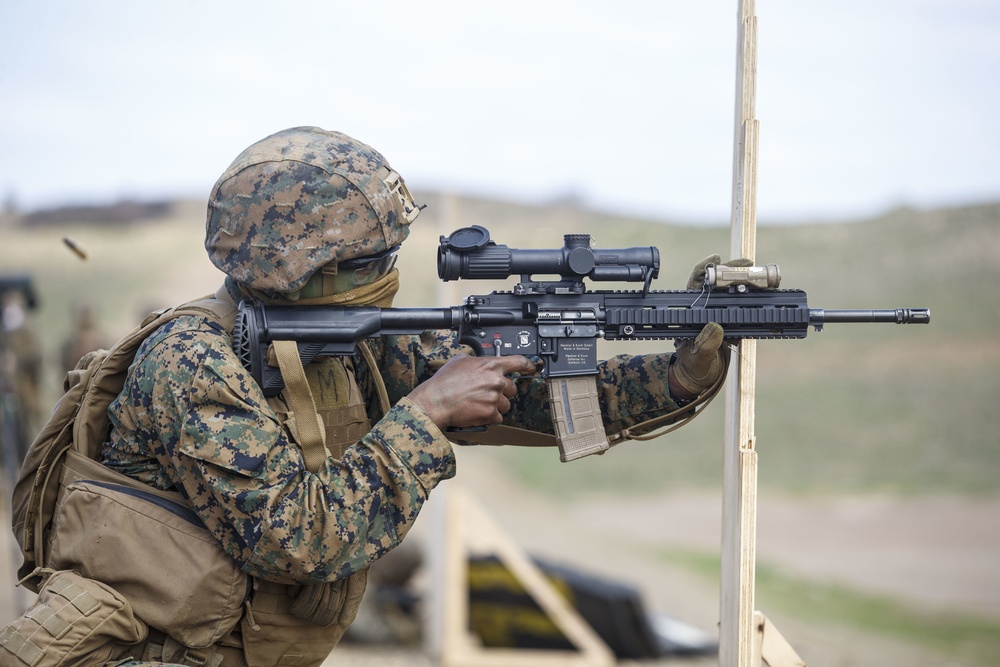 Sgt. Maj. Black visits IMC Marines