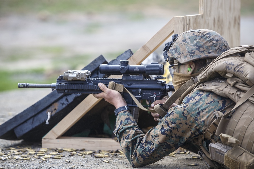 Sgt. Maj. Black visits IMC Marines