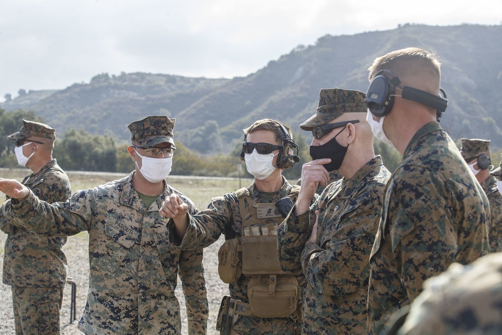 Sgt. Maj. Black visits IMC Marines