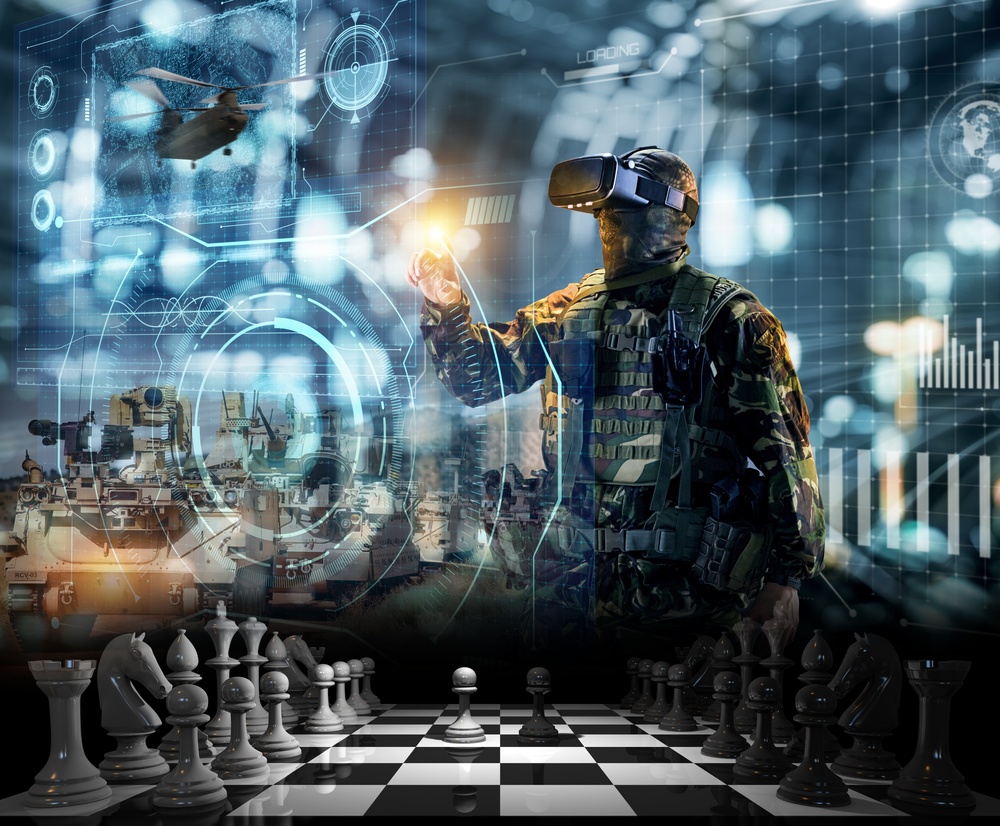 Scifi cyber chess