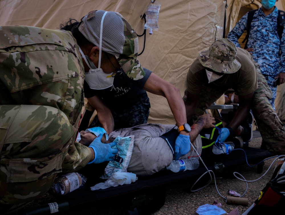 Pacific nations hone HA/DR capabilities at Cope North 21