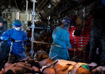 U.S., RAAF, and Koku-Jieitai conduct Aeromedical Evacuation during exercise Cope North 21