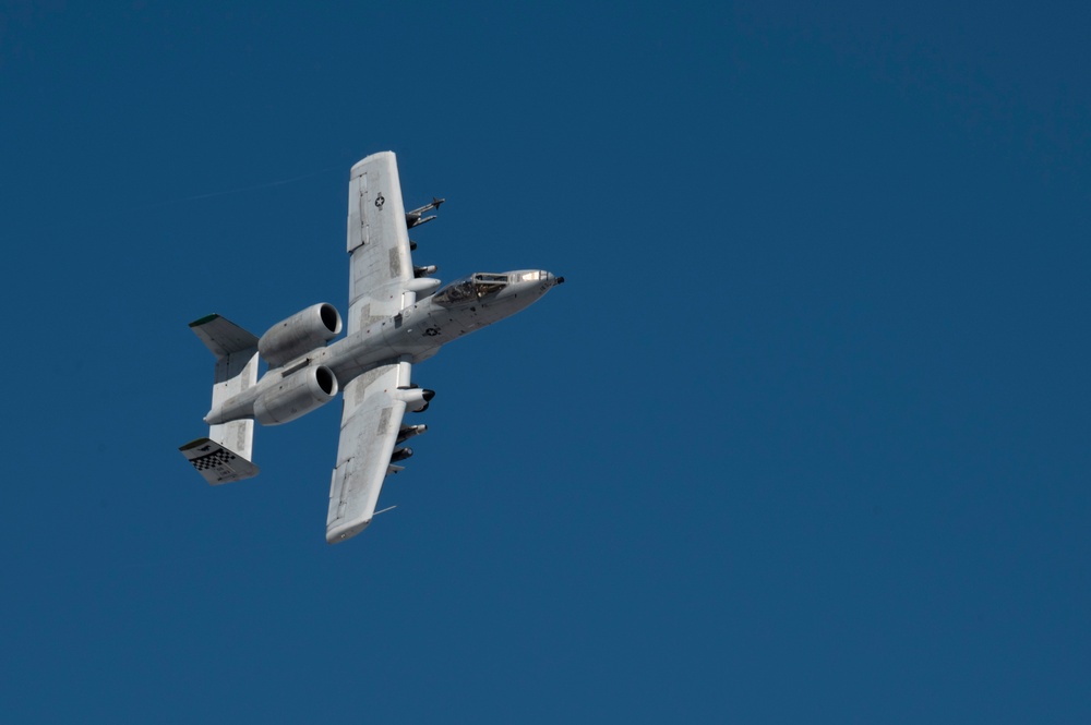 25th FS flies over Osan