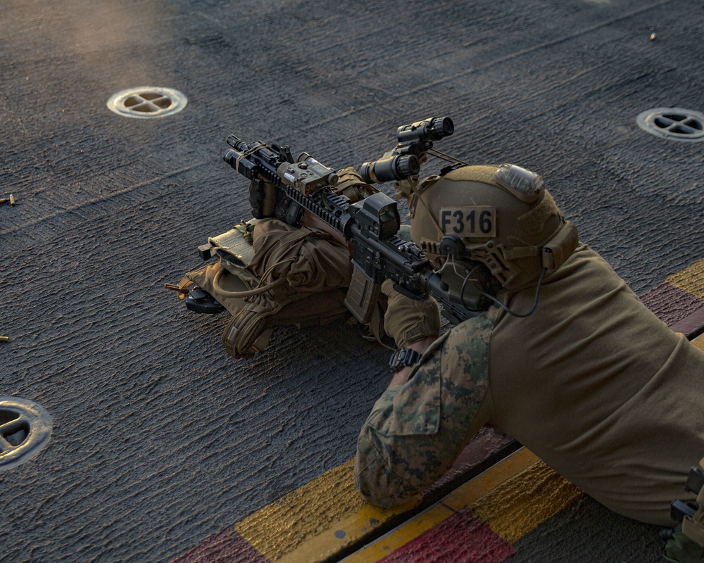 FRP Marines enhance their marksmanship